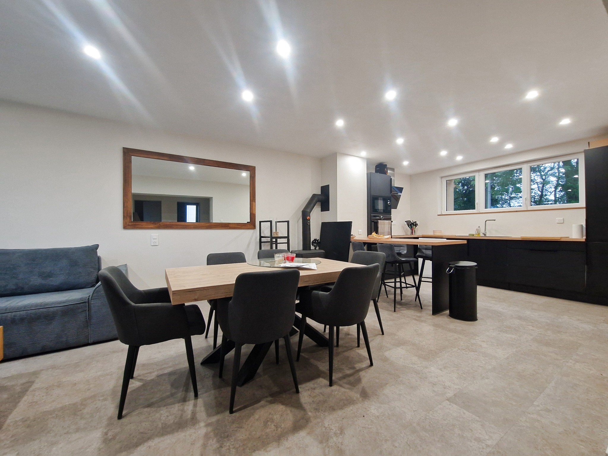 Maison sur sous-sol avec quatre chambres - 126 m2